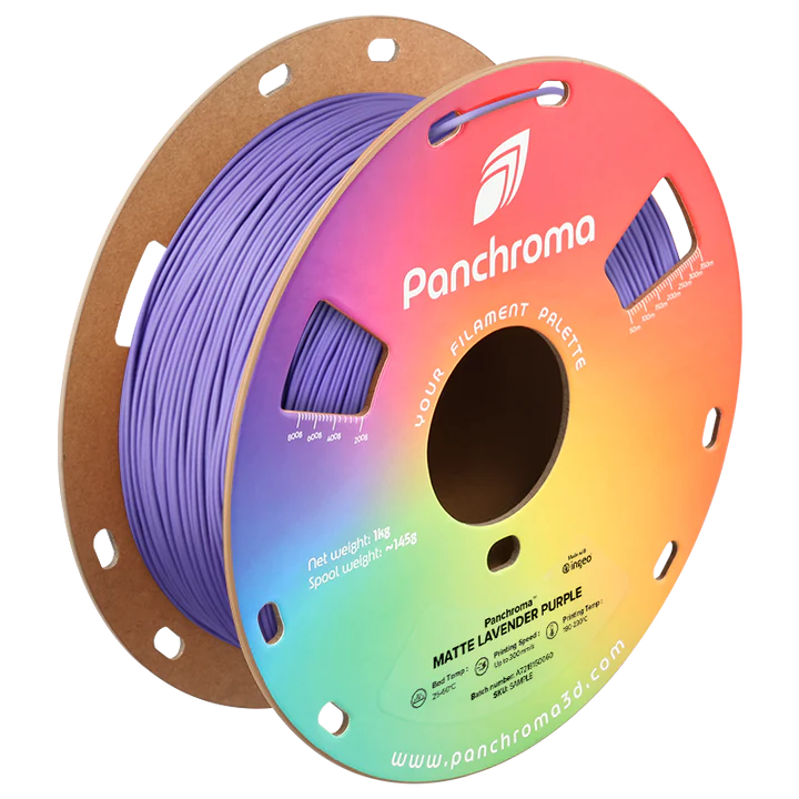 Panchroma™ Matte PLA (Formerly PolyTerra™ PLA) - Lavender Purple - 1.75mm - 1KG